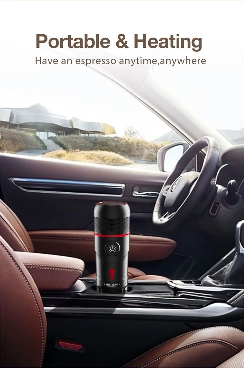 Portable Machine For Car & Home, DC12V Espresso Coffee_voghion.com