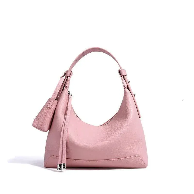 Hochwertiger Kite Crossbody aus Rindsleder mit passender Geldbörse, Designer Lunchbox Handtasche, elegante Damen Achseltasche_voghion.com
