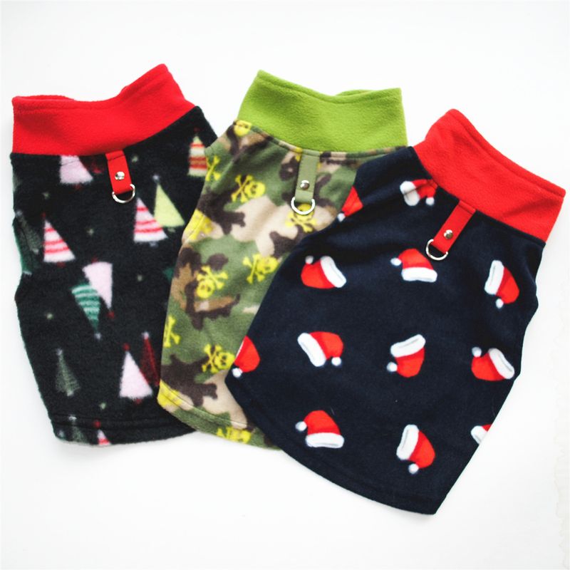 Abbigliamento per animali domestici diretto dalla fabbrica, per cani, autunno e inverno, in pile polare, fibbia di trazione, 27 colori brevettati, saranno oggetto di indagine_voghion.com