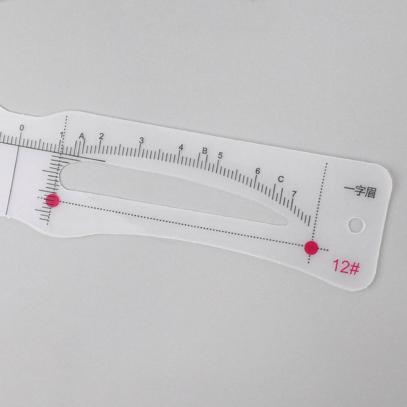 Stencil per sopracciglia professionali montate sulla testa Modello riutilizzabile per strumenti per lo styling delle sopracciglia fai-da-te_voghion.com