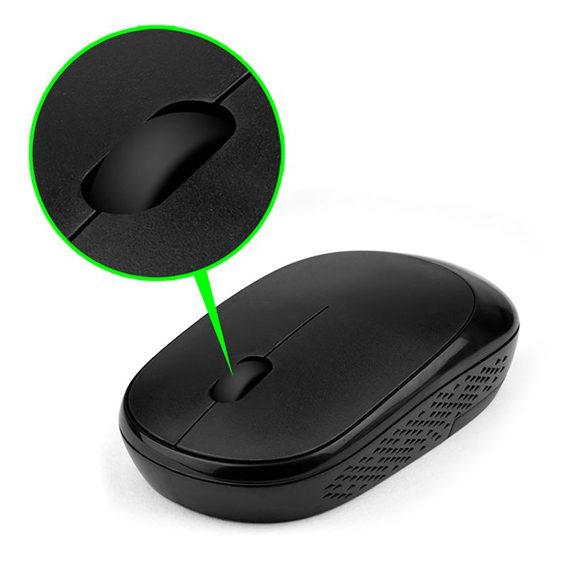 Xinweiqing Q6 Wireless Power-saving Auto-link Lightweight Cordless Slim USB Mouse for Notebook_voghion.com