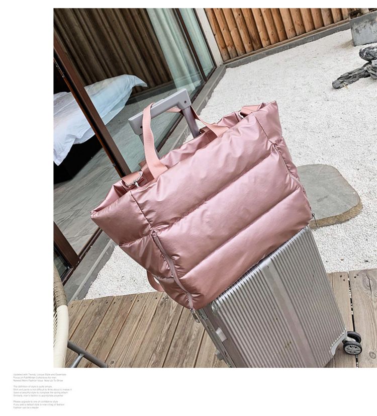 Fitnesstasche Damen Sporttasche Trocken- und Nasstrennung wasserdichte Schwimmtasche Yoga Handgehaltene Einzelschulter-Reisegepäcktasche_voghion.com