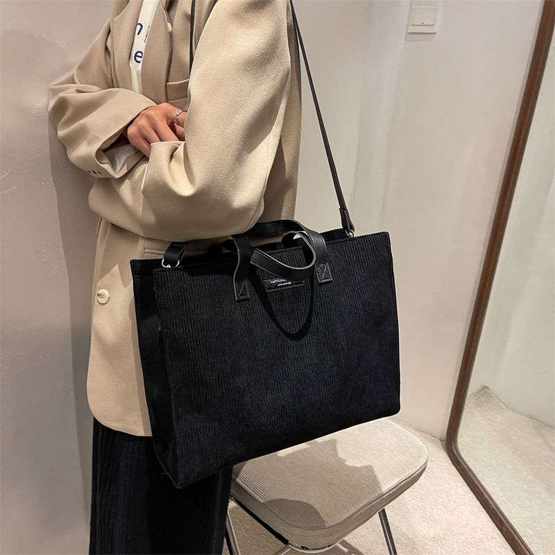 LEFTSIDE Handtaschen Büro Schulter Umhängetasche für Frauen Vintage Shopper Einkaufstaschen Damen Totes 2022 Winter_voghion.com