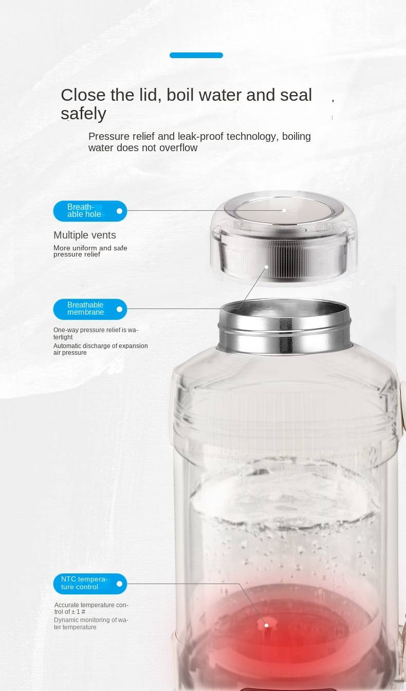 Huaxing Vakuum-Wasserkocher JFL-SH12C_voghion.com