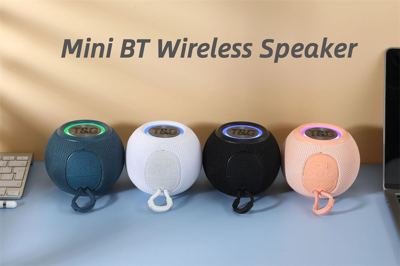 T&G TG337 New Portable Speaker Wireless Bluetooth 3D Stereo Surround Subwoofer Waterproof Outdoor Loudspeaker Lanyard_voghion.com