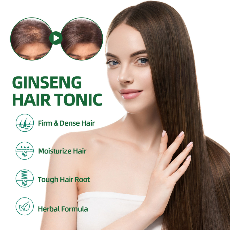 Ginseng OUHOE Lotion essence Moisturizes Hair, Prevents Loss, Fixes Hair and spray_voghion.com