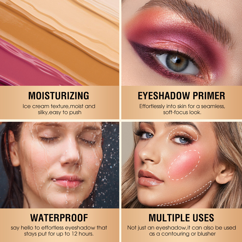 Mlundo Eye Priming Cream Isolate concealer oogschaduw Highlight OOGSCHADUW PRIMER_voghion.com