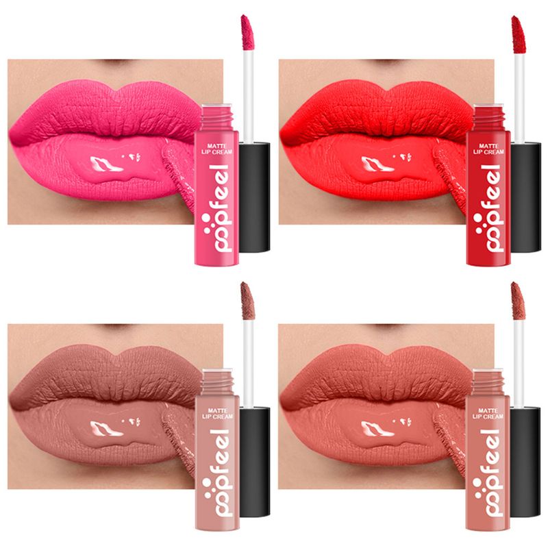 Make-upsets Nieuwe POPFEEL Make-upset Lipgloss Oogschaduw Blush Contourset Halloween Kerstmis_voghion.com
