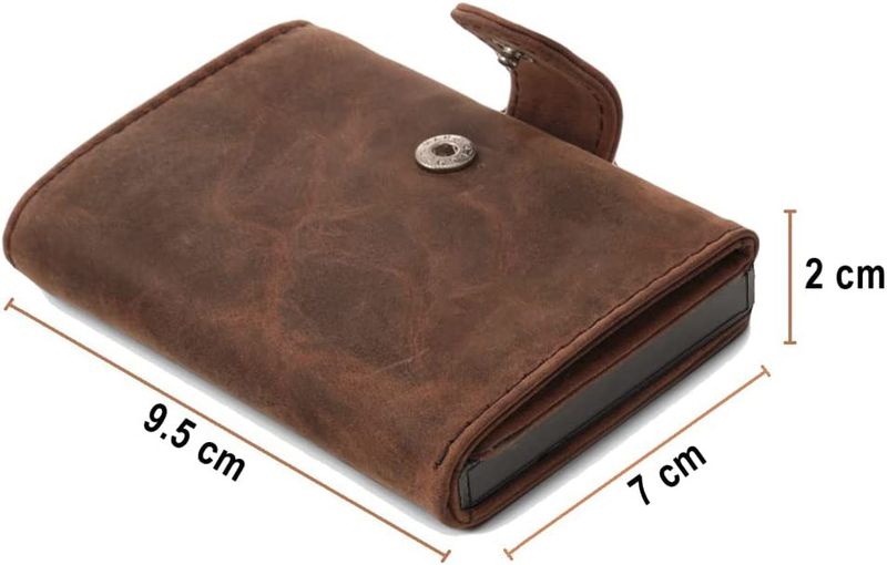 POP-UP Halter Herren SHOPBOP Kreditkartenetui RFID NFC Schutz Geldbörse_voghion.com