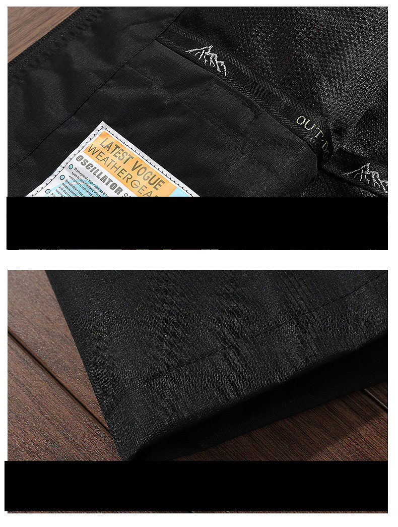 Men's Spring And Autumn Thin Hooded Hardshell Men's Single Layer Mountain Jacket Large Size_voghion.com