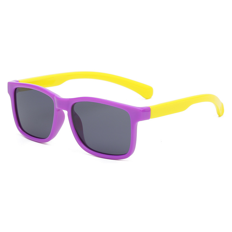 Kids'sunglasses Children's new silicone polarized sunglasses cute baby sunglasses anti-ultraviolet sunglasses_voghion.com