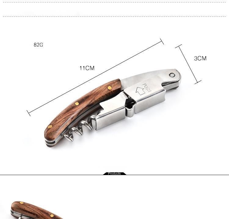 Multifunctional Creative Beer Stainless Steel Red Wine Bottle Opener Corkscrew_voghion.com