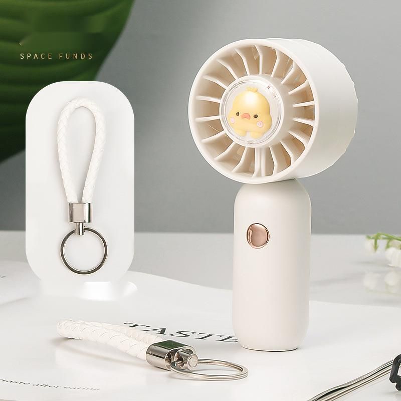 Gift Handheld Mini Cartoon Portable USB Charging Long Battery Life Desktop Summer Electric Small Fan_voghion.com