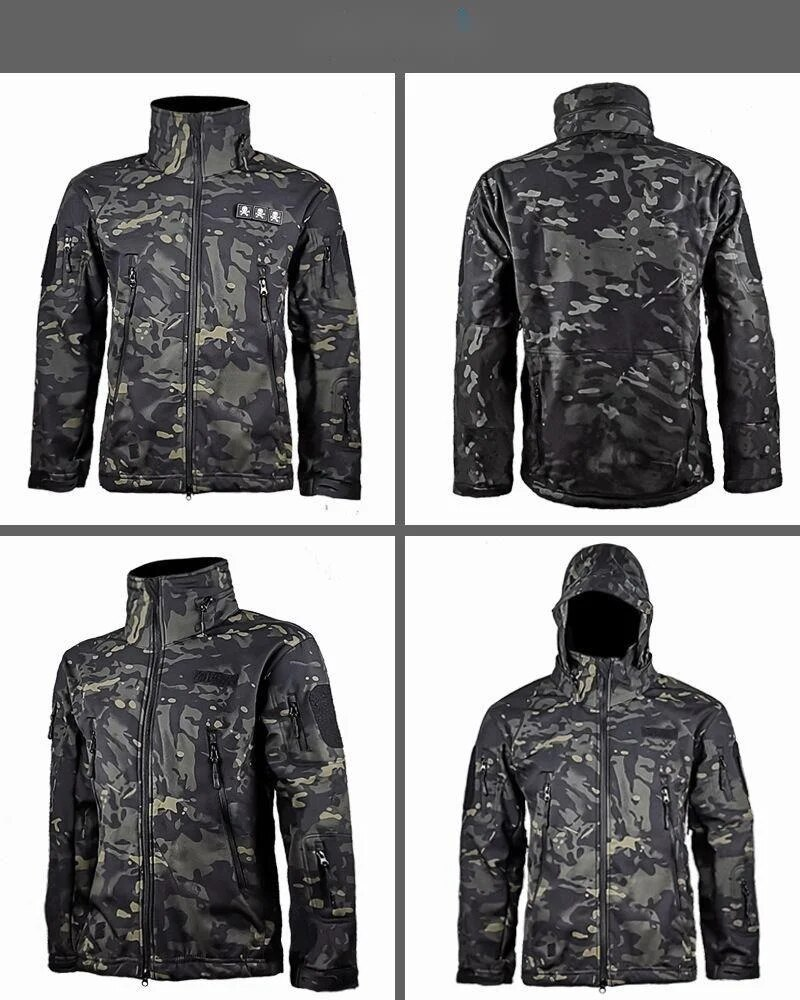 Giacche sprint outdoor autunno inverno da uomo con giacche morbide e spesse, antivento, impermeabili, mimetiche soft shell_voghion.com