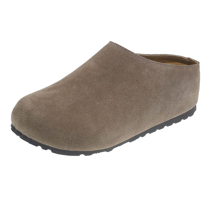 Chaussures décontractées à semelles épaisses pour femmes, collection automne 2025, à enfiler, parfaites avec des robes et des mules._voghion.com