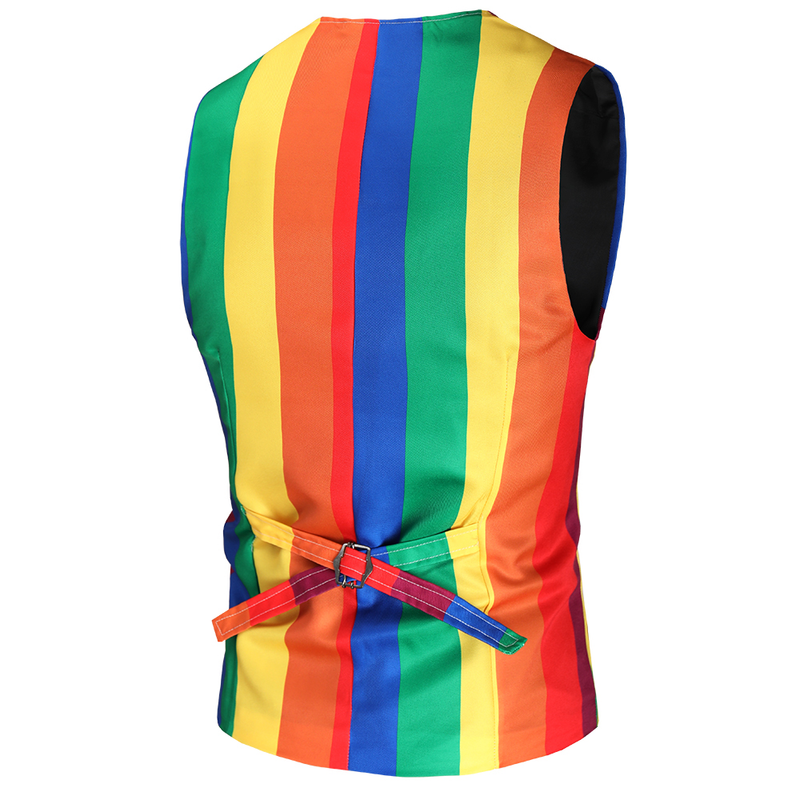pantaloni gilet da uomo tre pezzi per capodanno slim fit con un bottone_voghion.com