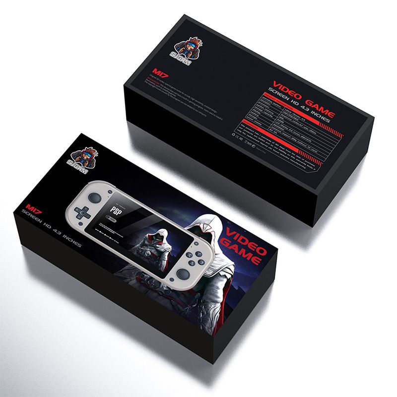 Yeni Elde Taşınabilir 4.3 inç Yüksek Çözünürlüklü PSP Arcade Nostaljik Taşınabilir Oyun Konsolu_voghion.com