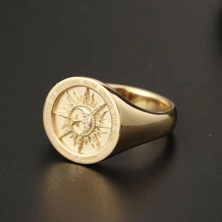 Anillo unisex creativo de lujo, ligero y de alta gama._voghion.com