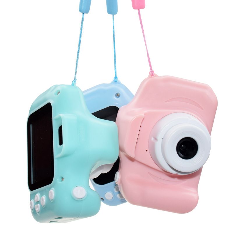 Appareil photo numérique HD X2000 pour enfants, cadeau d'anniversaire pour étudiants_voghion.com