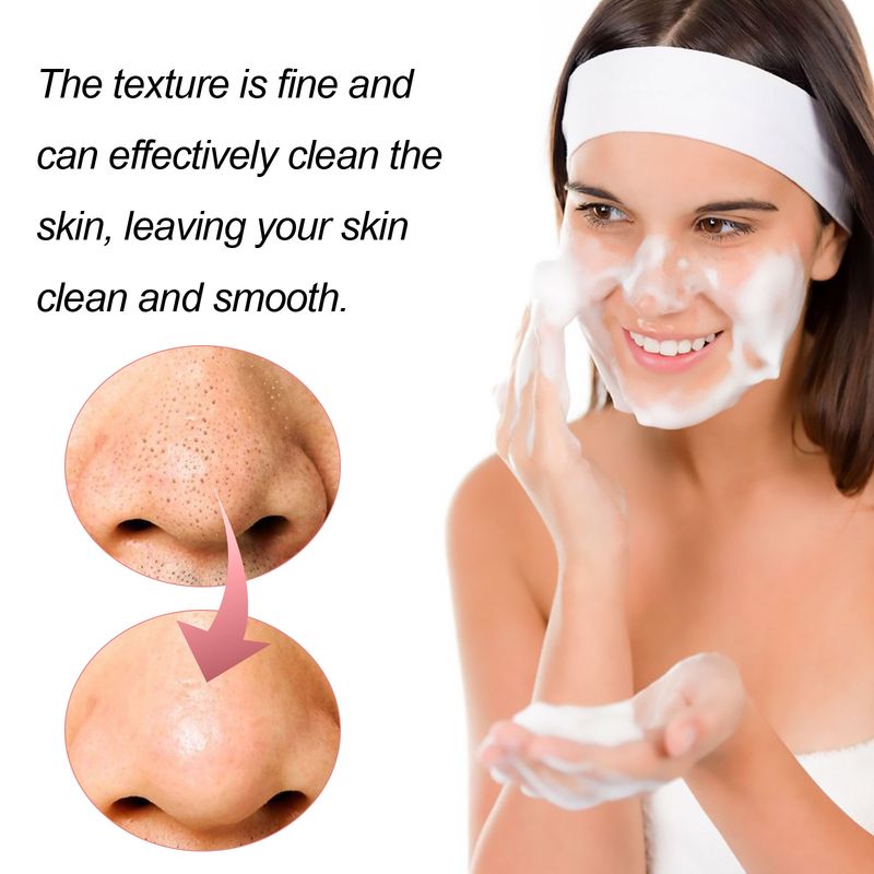 Gentle Cleaning Mousse Hidratáló Olajszabályozás Mélyen Unclog Pórusok Hialuronsavas Hab Hámlasztó Mousse Peeling Bőrápoló_voghion.com