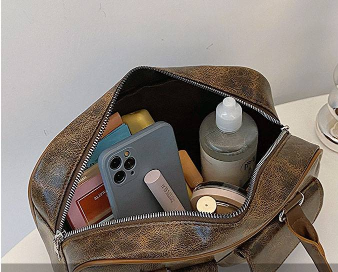 Sac à main vintage, nouveau sac à bandoulière simple minimaliste et élégant, design unique avec grande capacité, parfait pour les déplacements comme sac à main._voghion.com