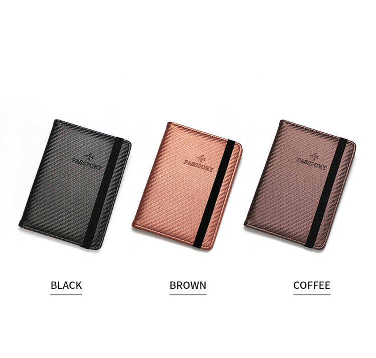 Card Holder Purse Wallets Rfid Anti-degaussing Passport This Travel Passport Cover Card Bag Multi-function Document Bag Coin Wallet_voghion.com