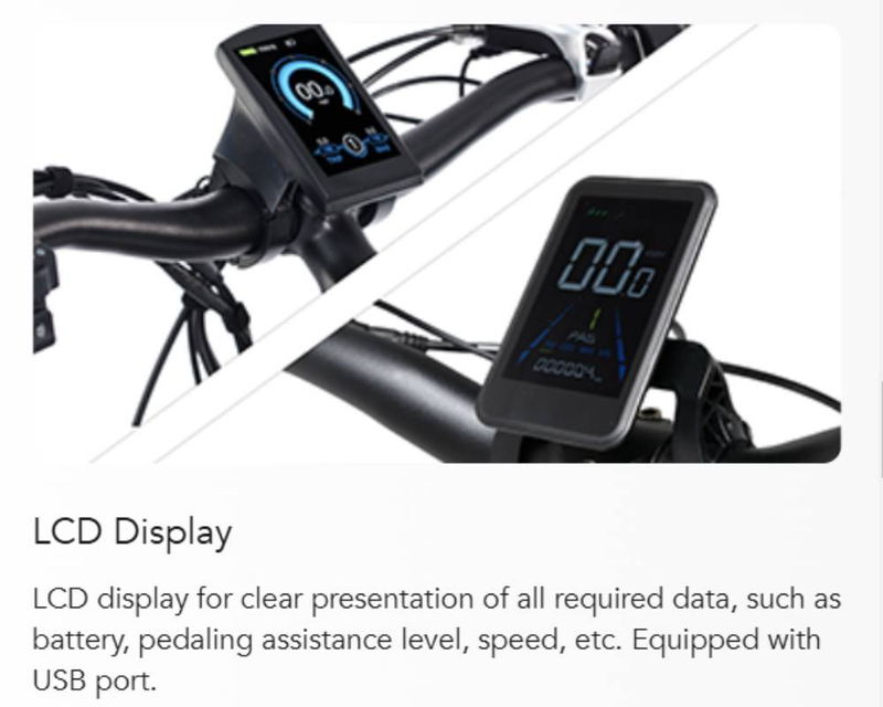 JOBOBIKE Robin 26" Fat Tire E-Bike - Bafang 48V250W Motor, Shimano 7-Speed, Tektro Bremsen, 48V14.5Ah LG Batterie_voghion.com