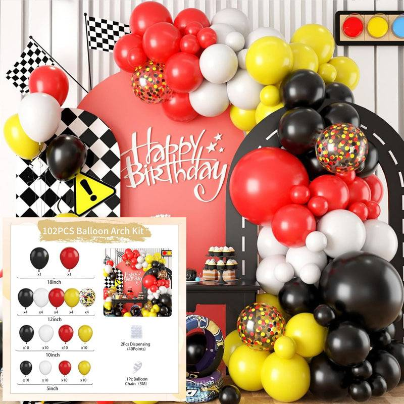 Wedding Birthday Balloon Decor Kit 150pcs Premium Balloons With Arch Frame Garland String For Bridal Room Party New Year Decoration_voghion.com
