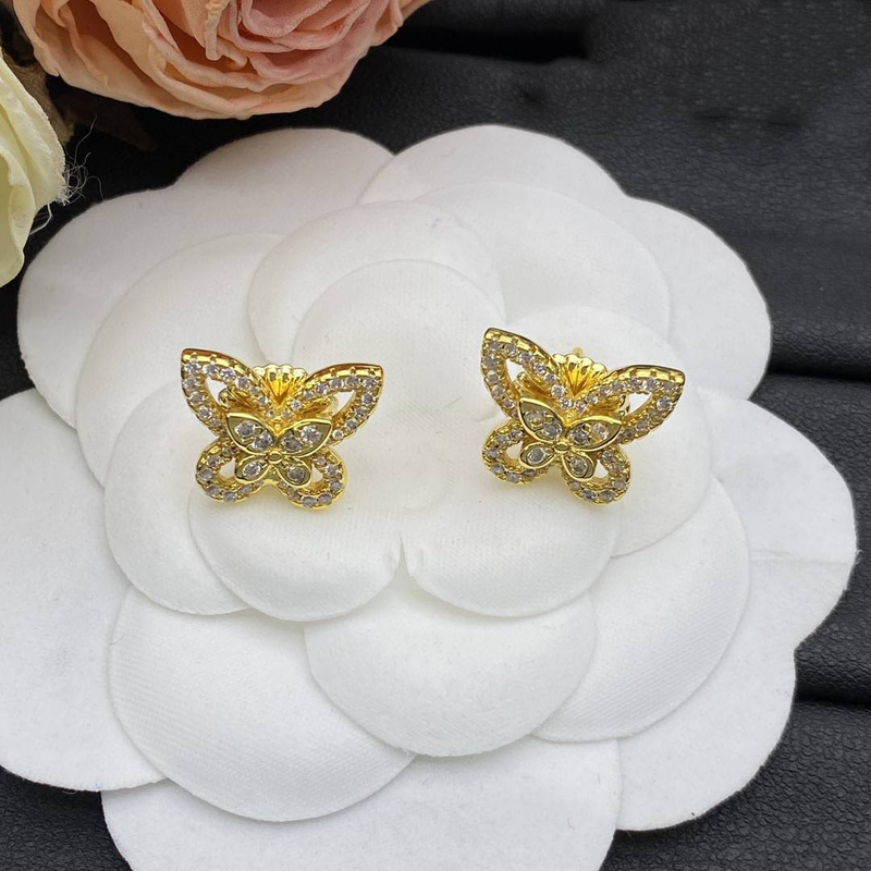 New2025 High-end Versatile Ladies Ear Stud Designer Customized High End Luxury Fashion Accessories In Europe Station Counters 295_voghion.com