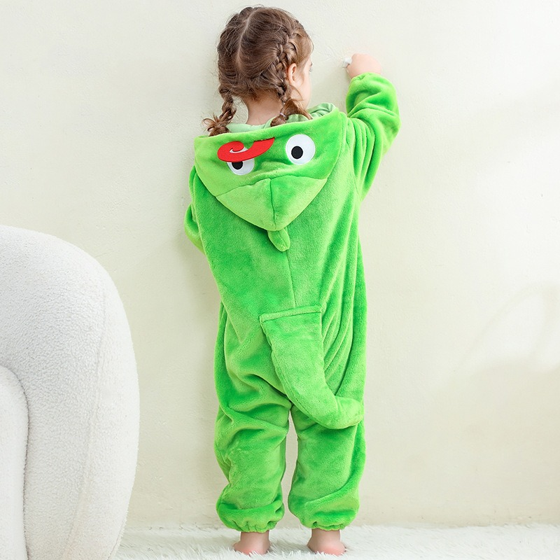 Novos macacões infantis, roupas de Halloween, macacões de Natal, macacões de escalada de flanela_voghion.com