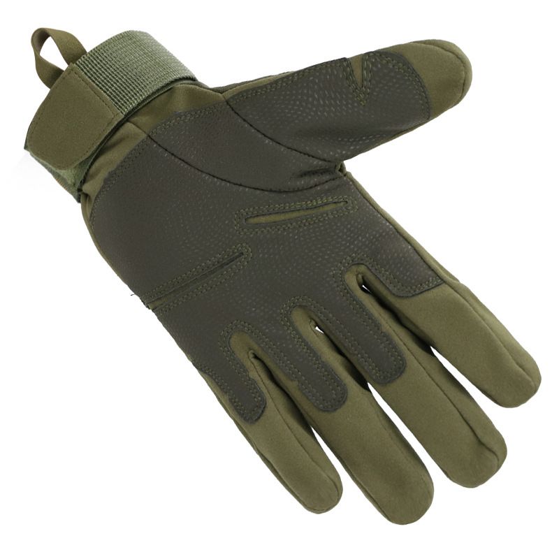 Tactical Gloves For Men - Military Fingerless Gloves, Anti-Slip & Durable Riding Gloves, Outdoor Sports Gloves (Black, Army Green, Khaki - M/L/XL)_voghion.com