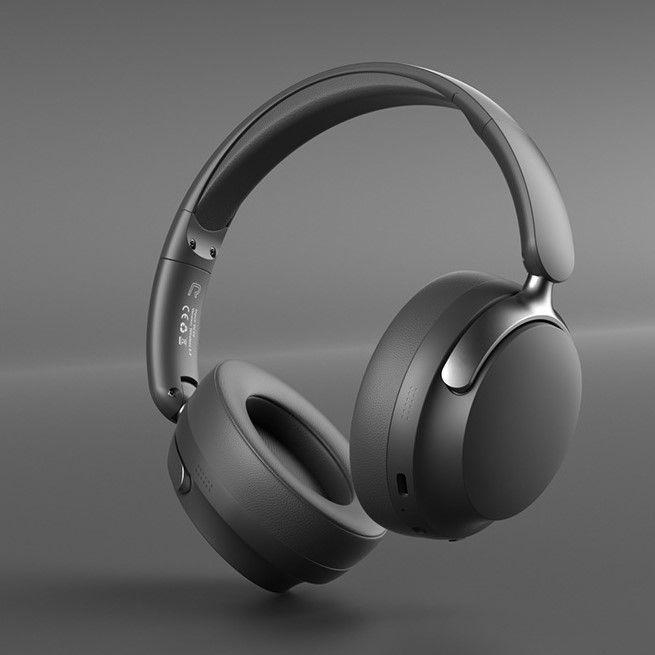 Cuffie Bluetooth con batteria a lunga durata, over-ear, cancellazione attiva del rumore e suono Hi-Fi senza perdite, nere_voghion.com