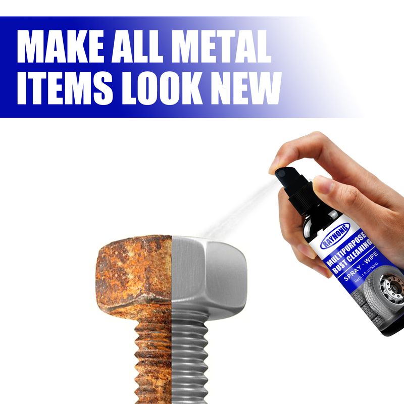 Rayhong Multipurpose Rust Cleaning, Metal Door And Window Cleaning Rust Remover Screws Bolt Loosening Rust Remover Converter_voghion.com