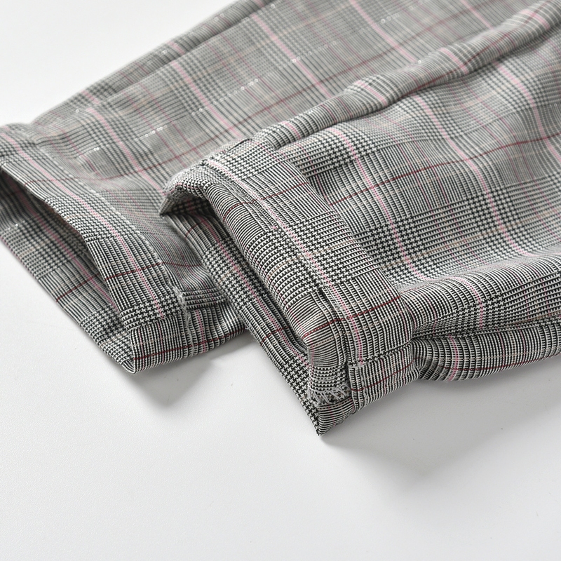 Gilet da ragazzo doppio scozzese, pantaloni lunghi, abito a camicia a maniche lunghe Gentleman Performance di quattro anni_voghion.com