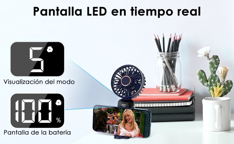 Elektrisk vifte Portable Air Conditioner Mini Cooler Oppladbare halsvifter for hjemmehånds usb-kondisjoneringsblader_voghion.com