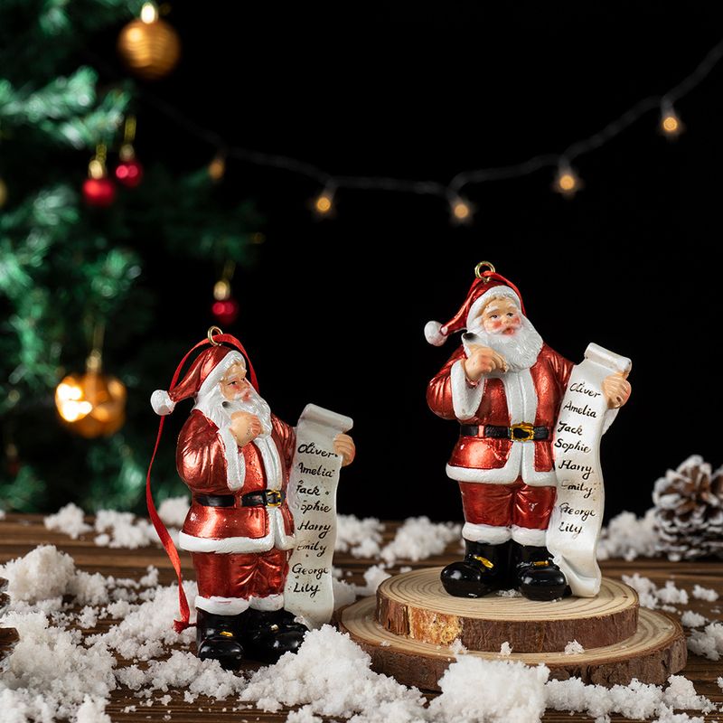 Cross-Border New Santa Claus Home Desktop Christmas Tree Decoration Hanging Gifts Resin Ornaments_voghion.com