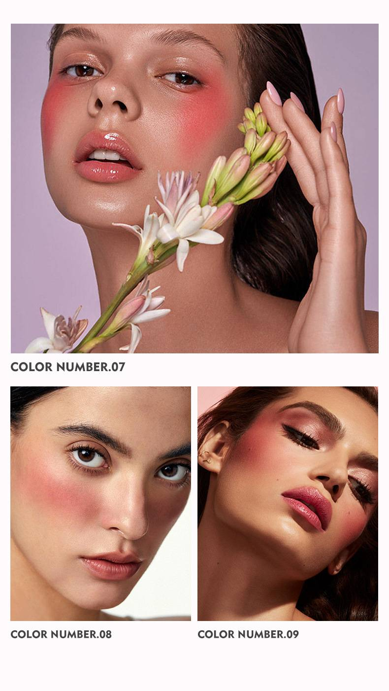 9 Renk Allık Krem Seti Rouge Mat Allık Çubuğu_voghion.com