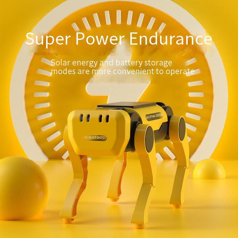 Leksaker Spel Vetenskap och utbildning Solrobot Hund Gör-det-själv-teknik Småproduktion Liten uppfinning Grundskoleelever STEM Vetenskapsexperiment Leksaker_voghion.com