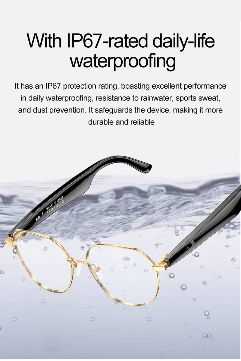 W100B Smart Glasses: HD AR Display, 10Hr Battery & Voice Control - Premium WearableTech For Professionals_voghion.com