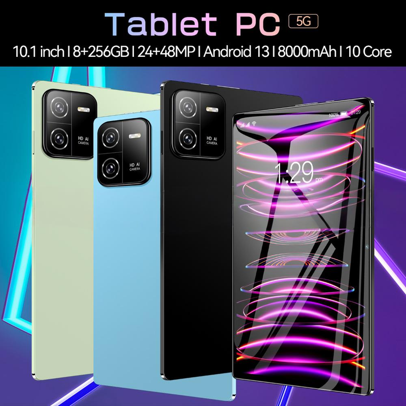 YIKEMI Pad 6 Pro 10.1 Inch Android Tablet With 4G LTE, Bluetooth, GPS, 32GB Storage, Dual Camera, IPS Screen, Metal Body – Portable & Powerful_voghion.com