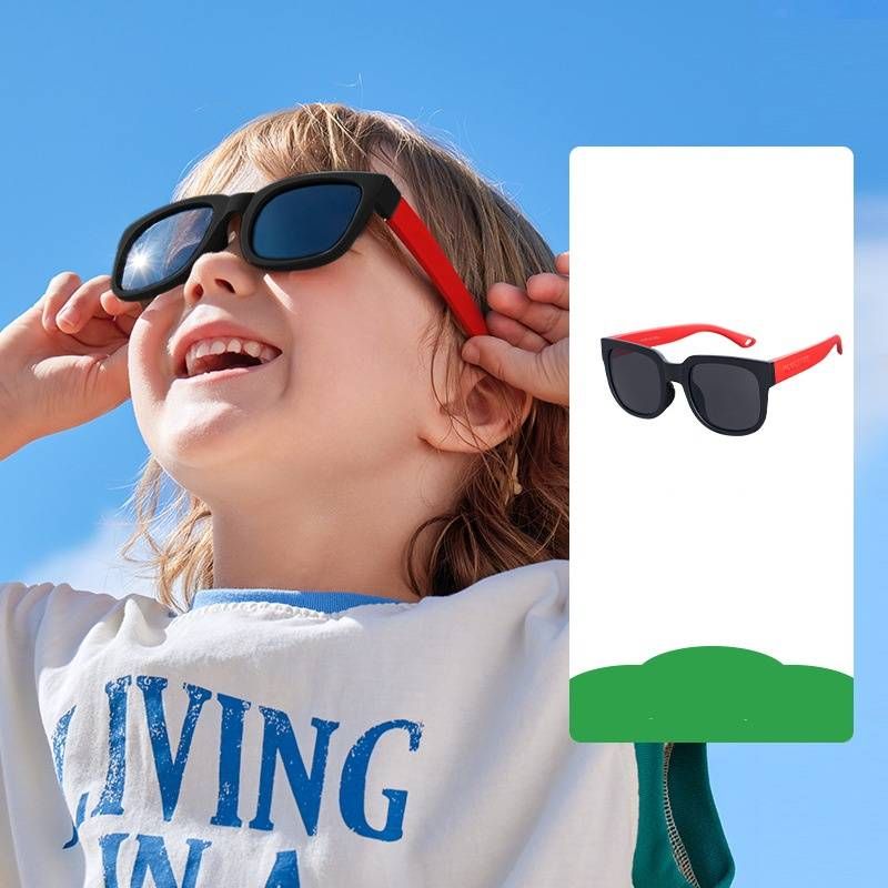 Occhiali da sole polarizzati per bambini: protezione UV400 per ragazzi e ragazze, montature eleganti e infrangibili per giochi all'aperto e in spiaggia_voghion.com