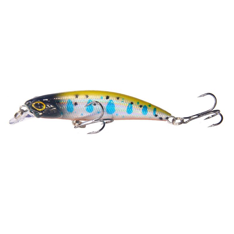 Momeală 7CM/4G Minnow Momeală cu scufundare lentă Momeală asemănătoare momelii pescuit mare Biban de apă dulce Pește Mandarin Pomfret Echipament de pescuit_voghion.com