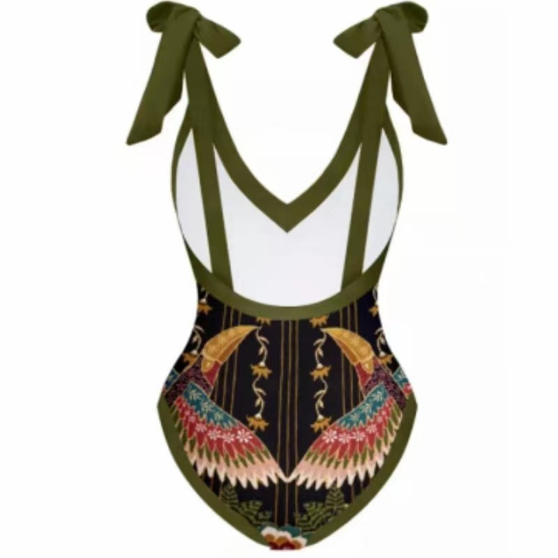 Damen-Badeanzug mit Tasche, Hüfthose und Rock_voghion.com