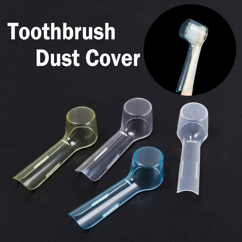 Electronic 5pcs Replacement Toothbrush Heads Dust Clear Cover Head Cover Case Cap for Travel Home Keep Dust Ou_voghion.com