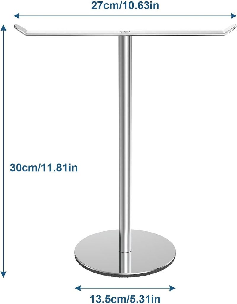 T-Shape For Bathroom,Headband Organizer And Bathroom Racks,Kitchen Rack Sier Hand Towel Holder_voghion.com