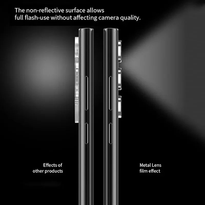 Metalen lensring voor Samsung Galaxy S25 S24 S23 S22 Ultra Plus Z Flip Fold 6 camera beschermhoes gehard glas_voghion.com
