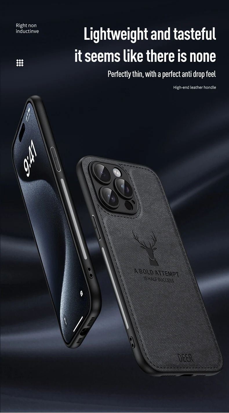 Coque arrière antichoc pour iPhone 16 Pro, X, XR, XS Max, 7, 8 Plus_voghion.com