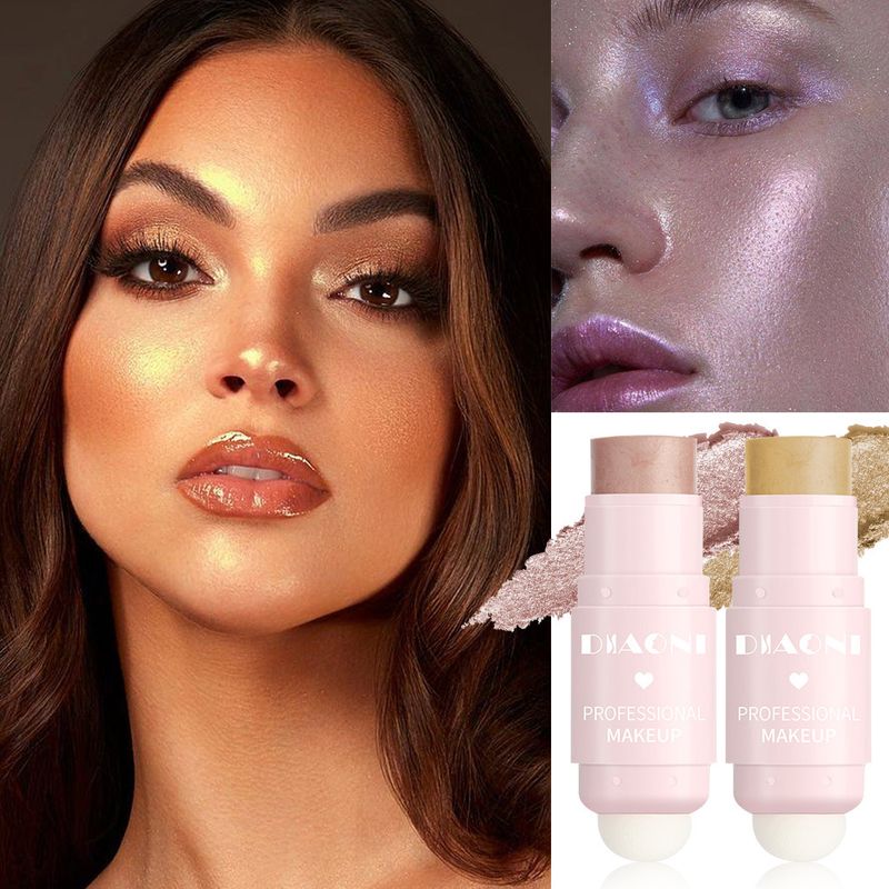 Bronzer & Highlighter Neuer Konturstift Make-up Highlighter-Stift deckt dunkle Augenringe ab Akneflecken hellen Foundation-Stift auf_voghion.com