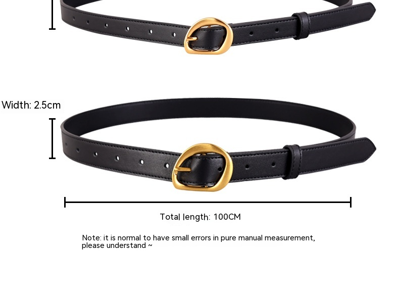 2023 neue Heiße Verkauf Top Schicht Rindsleder Kleine Fashion Echtes Leder Gürtel frauen Vielseitige Gürtel Dekoration Hosen Gürtel_voghion.com