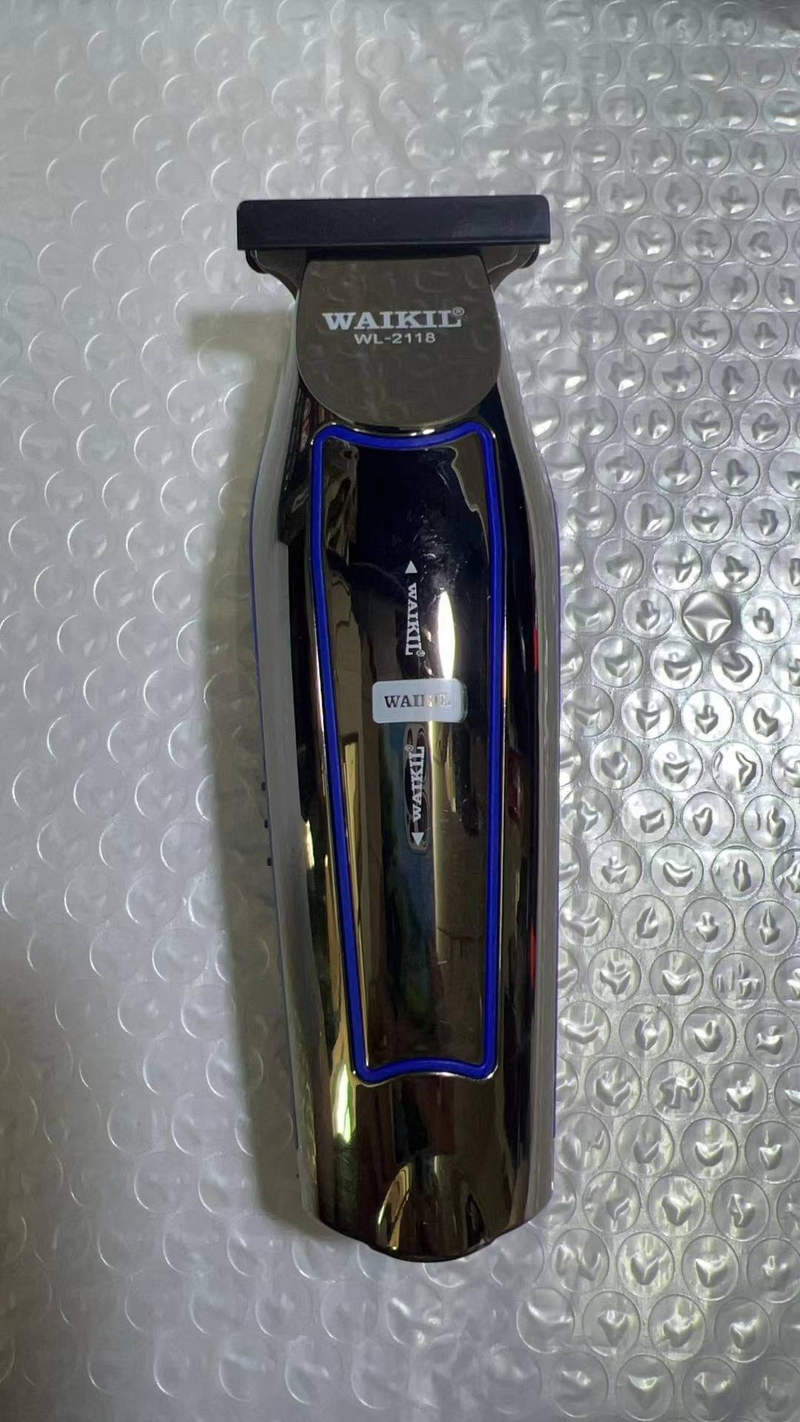 Cross Border Plating Vintage Sculpt Haushaltsölkopf Push Photoelektrischer Fader Barber Shop Professionelle Friseurschere Haarschneidemaschine_voghion.com